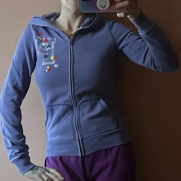 PINK Victoria's Secret Purple Hoodie